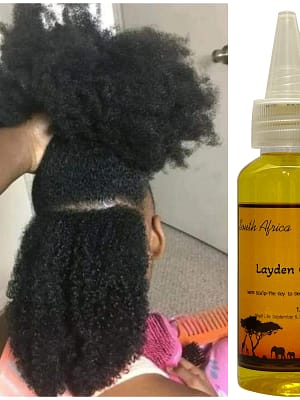 Huile nourrissante traditionnelle africaine