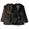 Manteau mi-long monochrome